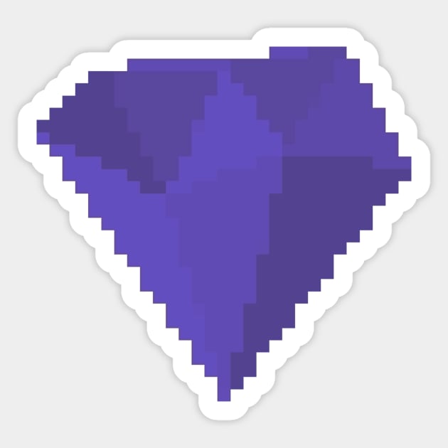 Alexandrite Gem Pixel Art Sticker by christinegames